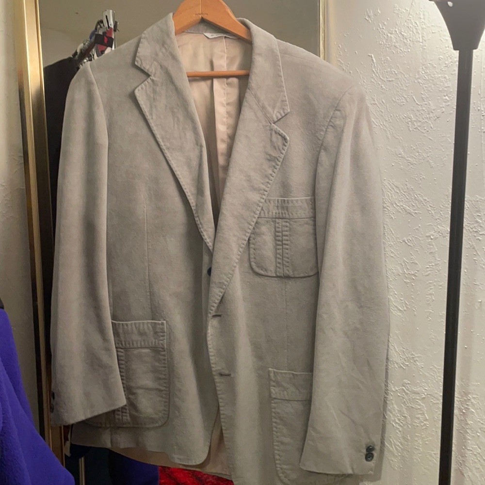 Vintage sports blazer / suede excellent condition